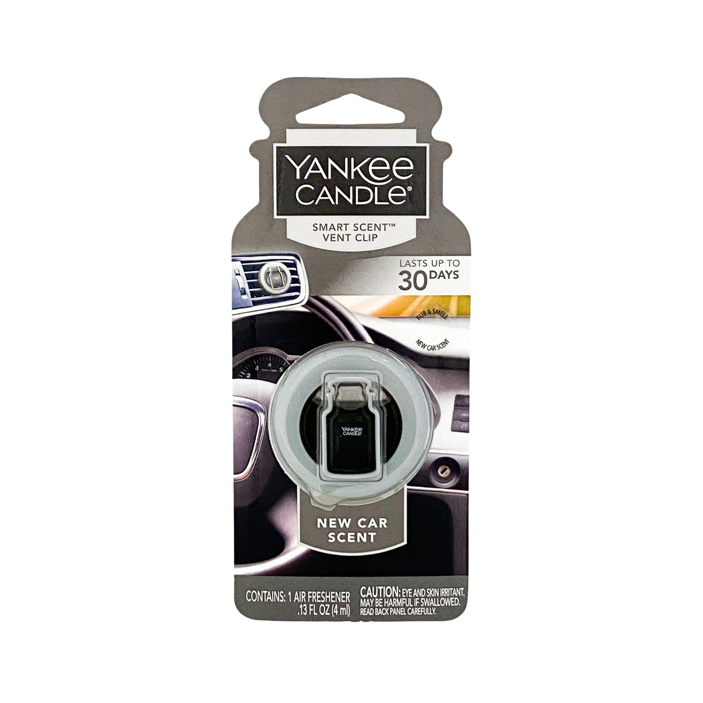 Yankee Candle Vent Clip Air Freshener - New Car Scent .13 fl oz